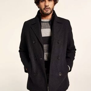 Kenneth Cole  Double breasted pico